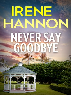 cover image of NEVER SAY GOODBYE